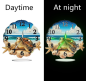 Preview: Diamond Painting Leuchtende Uhr Schildkröte